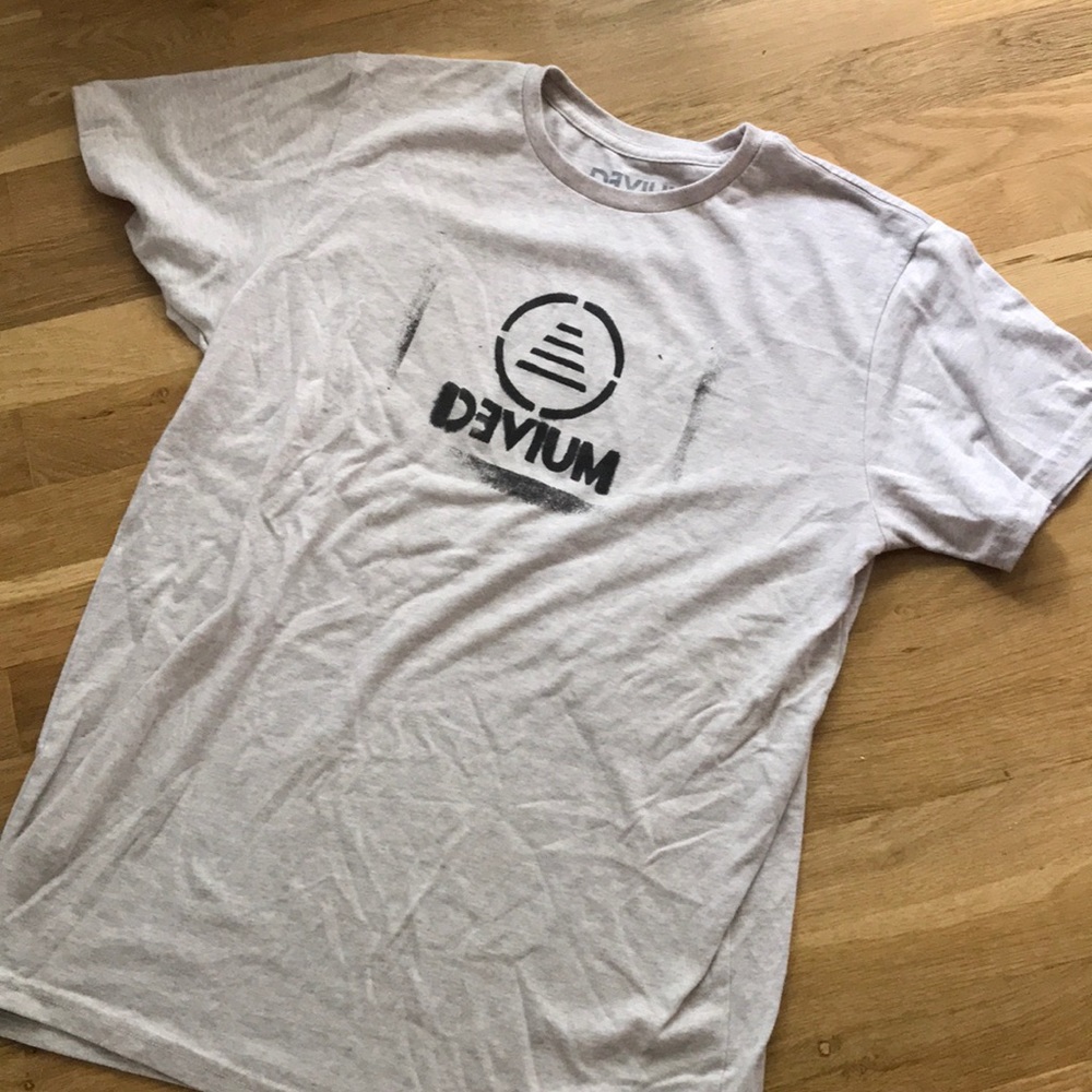 Devium brand T-shirt,  brand new! Size large.